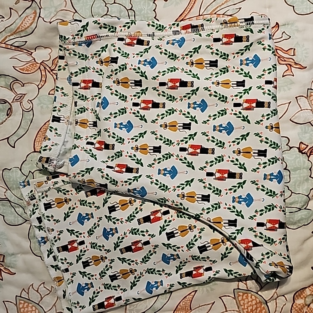 Roller Rabbit Party Plum Nutcracker Pajamas Gem